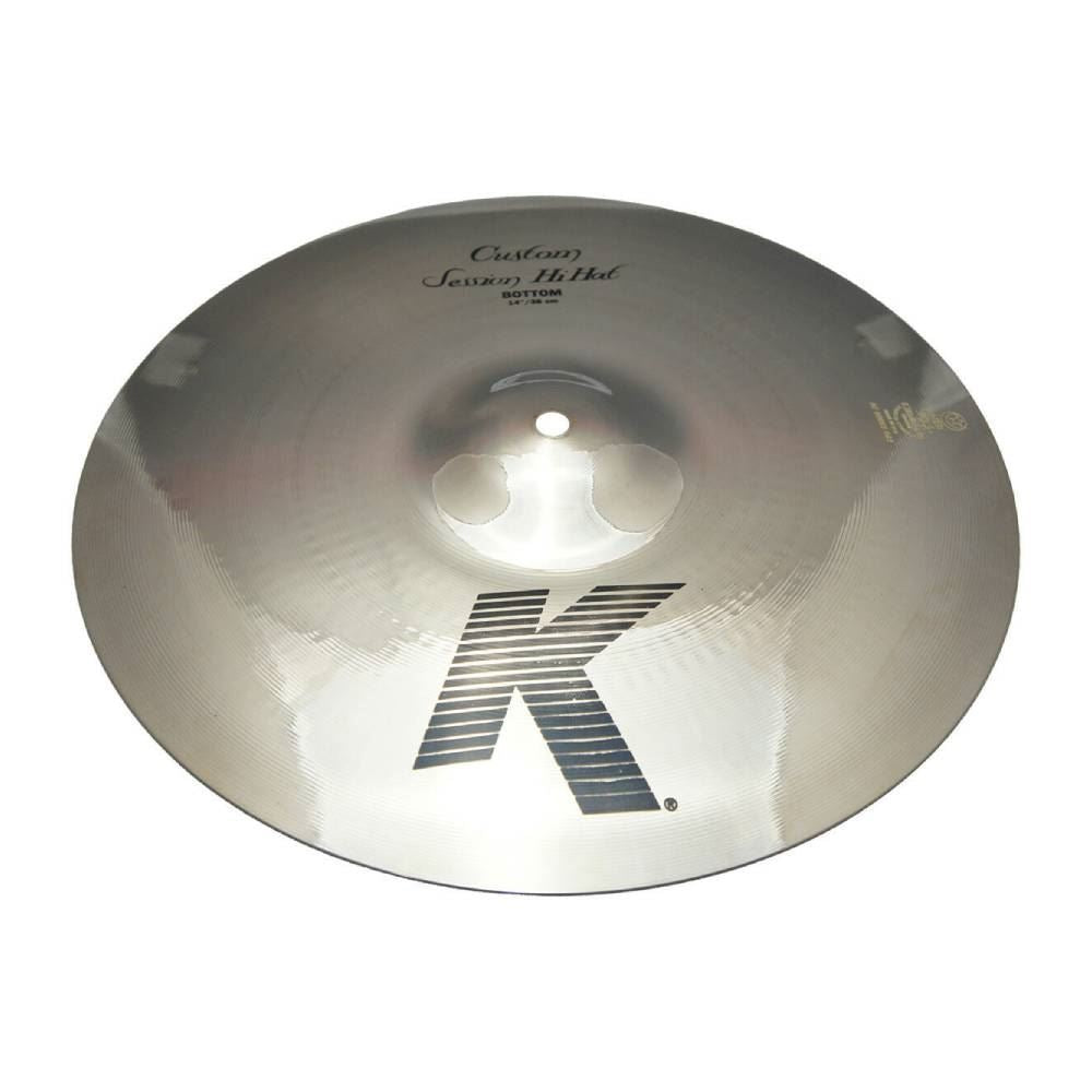 Zildjian K Custom 14 inch Session Hi-Hat Cymbal (Bottom)
