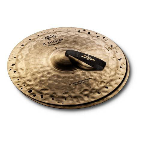 Zildjian K Constantinople 16 inch Vintage Medium Heavy Cymbal Pair with Straps