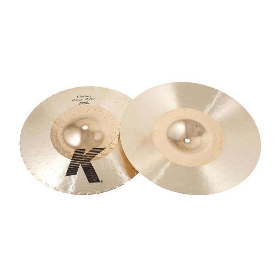 Zildjian K Custom 13 1/4 inch Hybrid Hi-Hat Cymbal (Bottom)