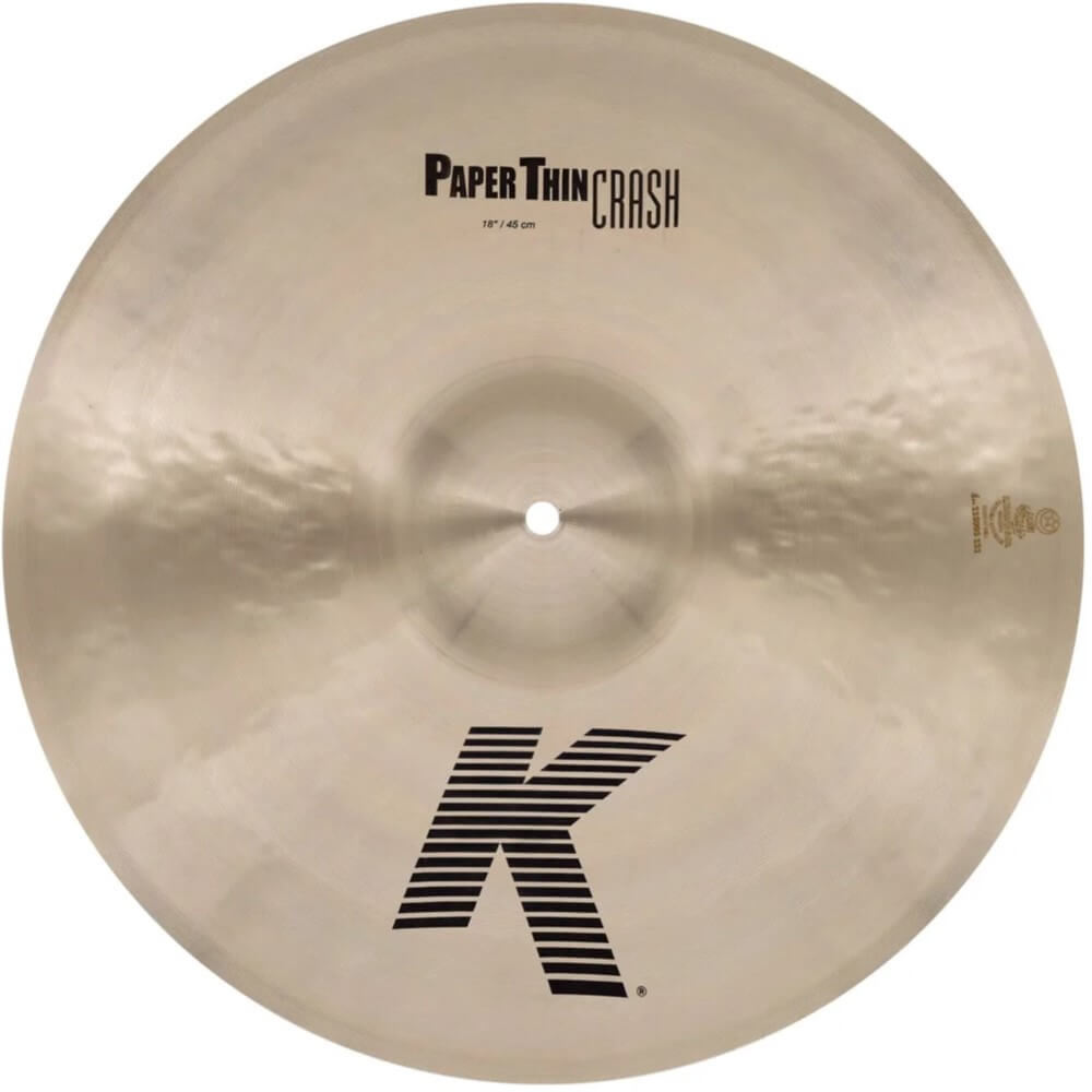 Zildjian K Paper Thin 18 Crash Cymbal