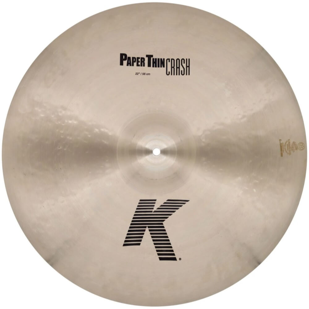 Zildjian K Paper Thin 22 Crash Cymbal