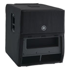 Yamaha DXS18 speaker sub cover in black, designed to protect the subwoofer from dust and damage during transport.