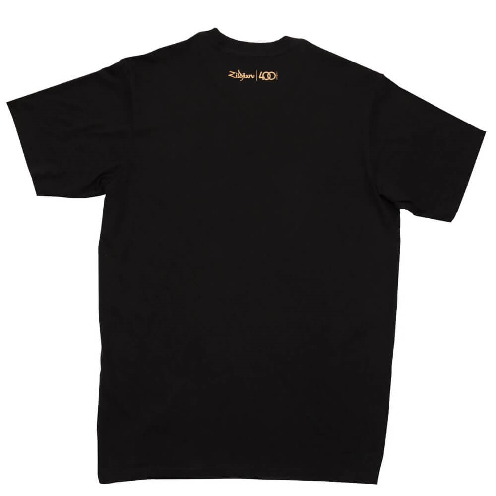 Zildjian Limited Edition 400th Anniversary Armenian T-shirt in 3XL featuring drum GMI design and Zildjian branding.