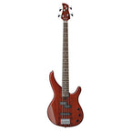Yamaha TRBX174EW-RB Electric Bass Guitar - Exotic Wood Root Beer (4-String)