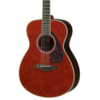 Yamaha LS16 Small Body Acoustic Guitar with Rosewood Back & Sides in Dark Tinted Natural
