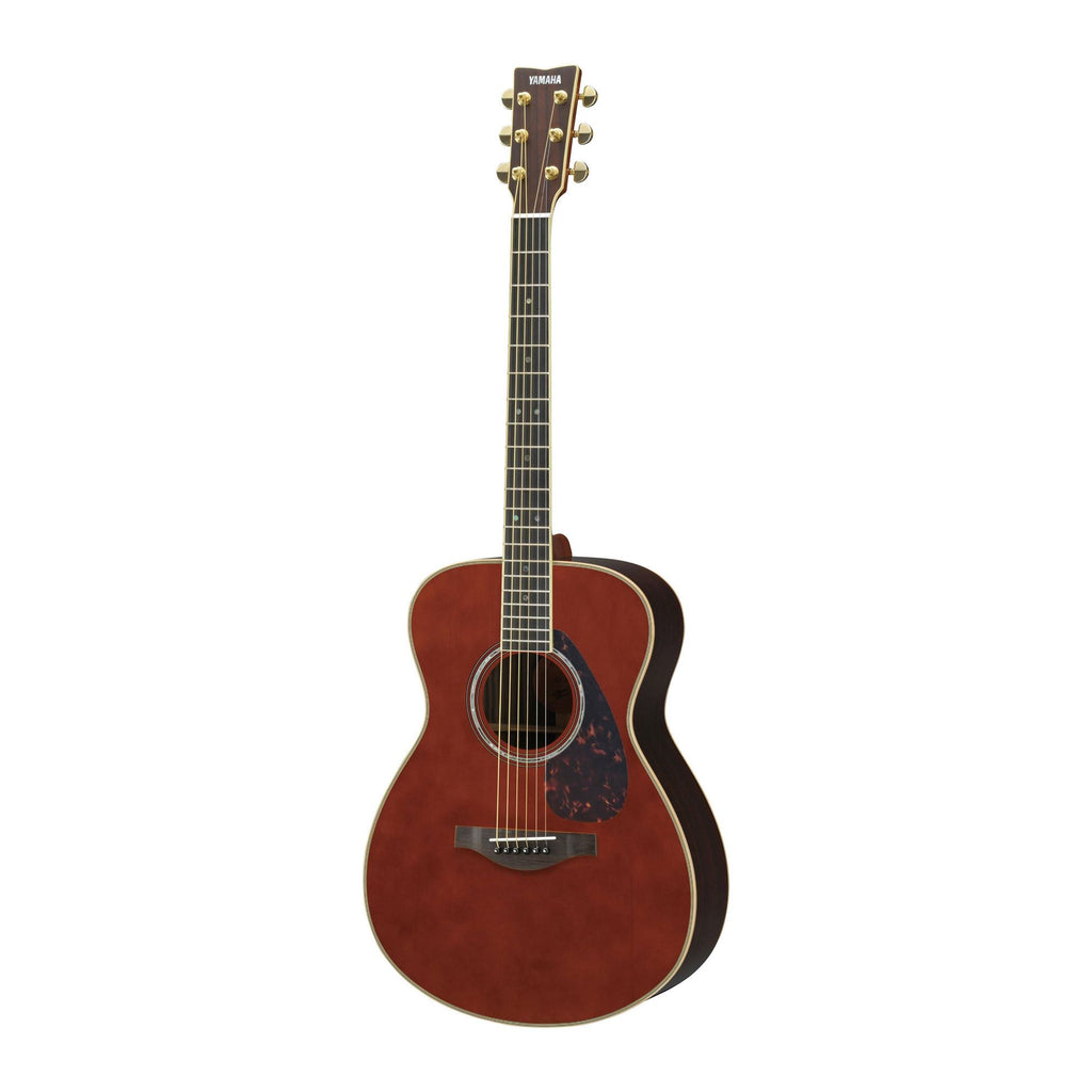 Yamaha LS16 Small Body Acoustic Guitar with Rosewood Back & Sides in Dark Tinted Natural