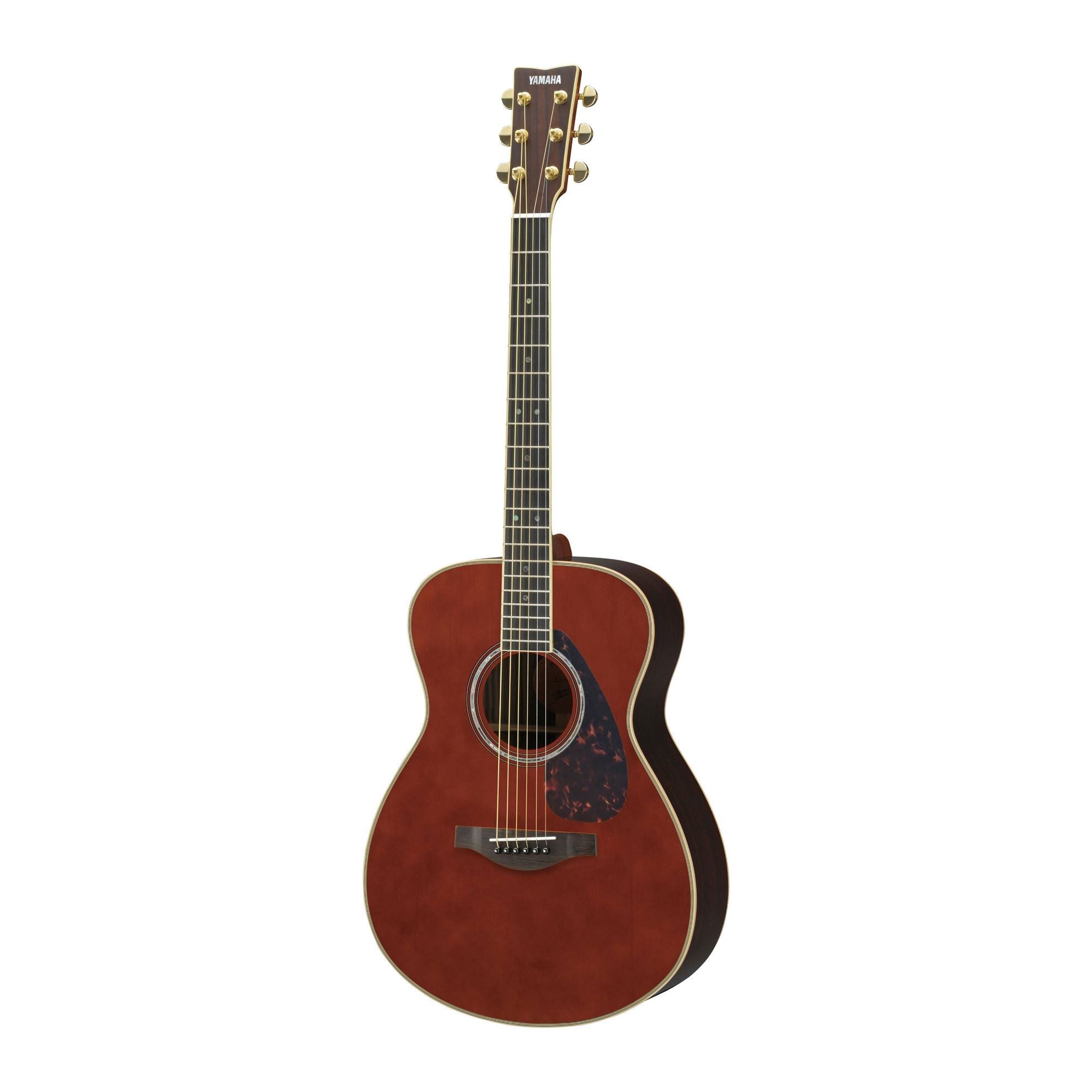 Yamaha LS16 Small Body Acoustic Guitar with Rosewood Back & Sides in Dark Tinted Natural