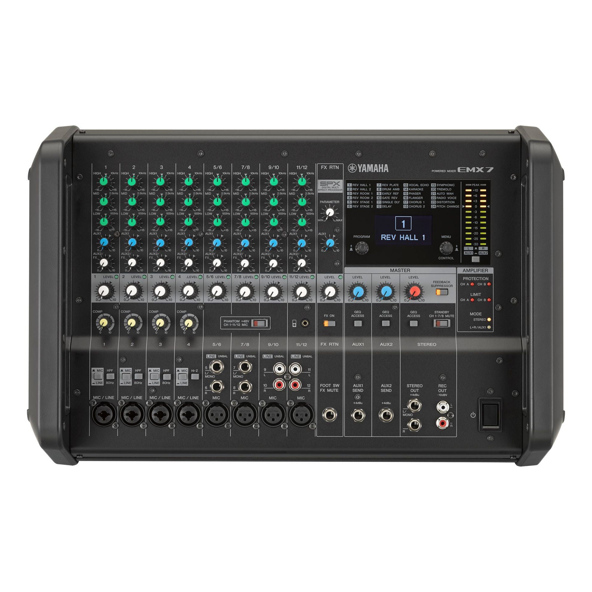 Yamaha EMX7 Portable Powered Mixer