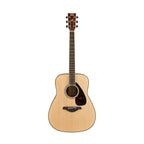 Yamaha FG840 Dreadnought Acoustic Guitar with Solid Spruce Top in Natural