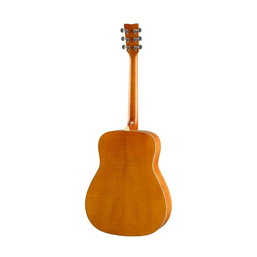 Yamaha FG840 Dreadnought Acoustic Guitar with Solid Spruce Top in Natural
