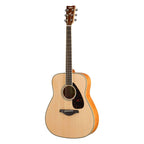 Yamaha FG840 Dreadnought Acoustic Guitar with Solid Spruce Top in Natural