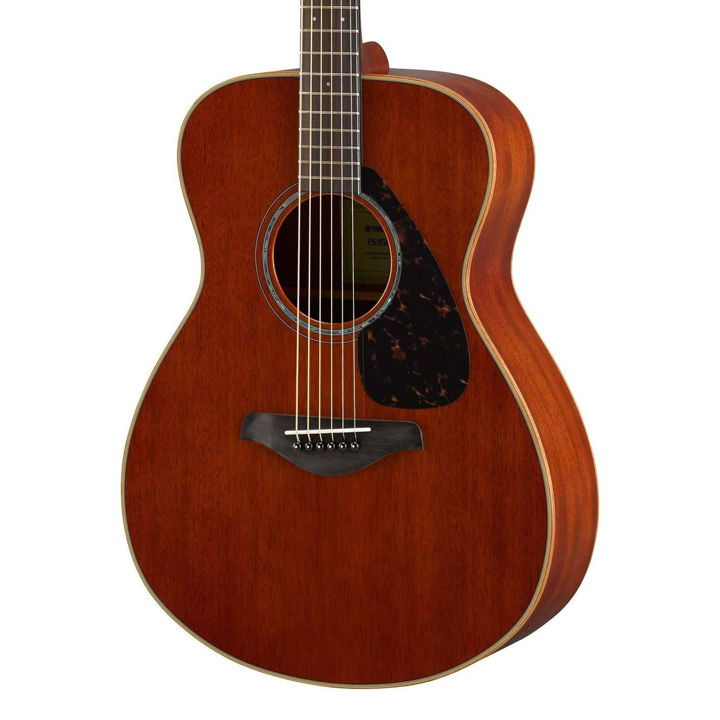 Yamaha FS850 Concert Size Acoustic Guitar with Solid Mahogany Top in Natural