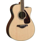 Yamaha FSX830C Dreadnought Acoustic Guitar with Solid Spruce Top in Natural