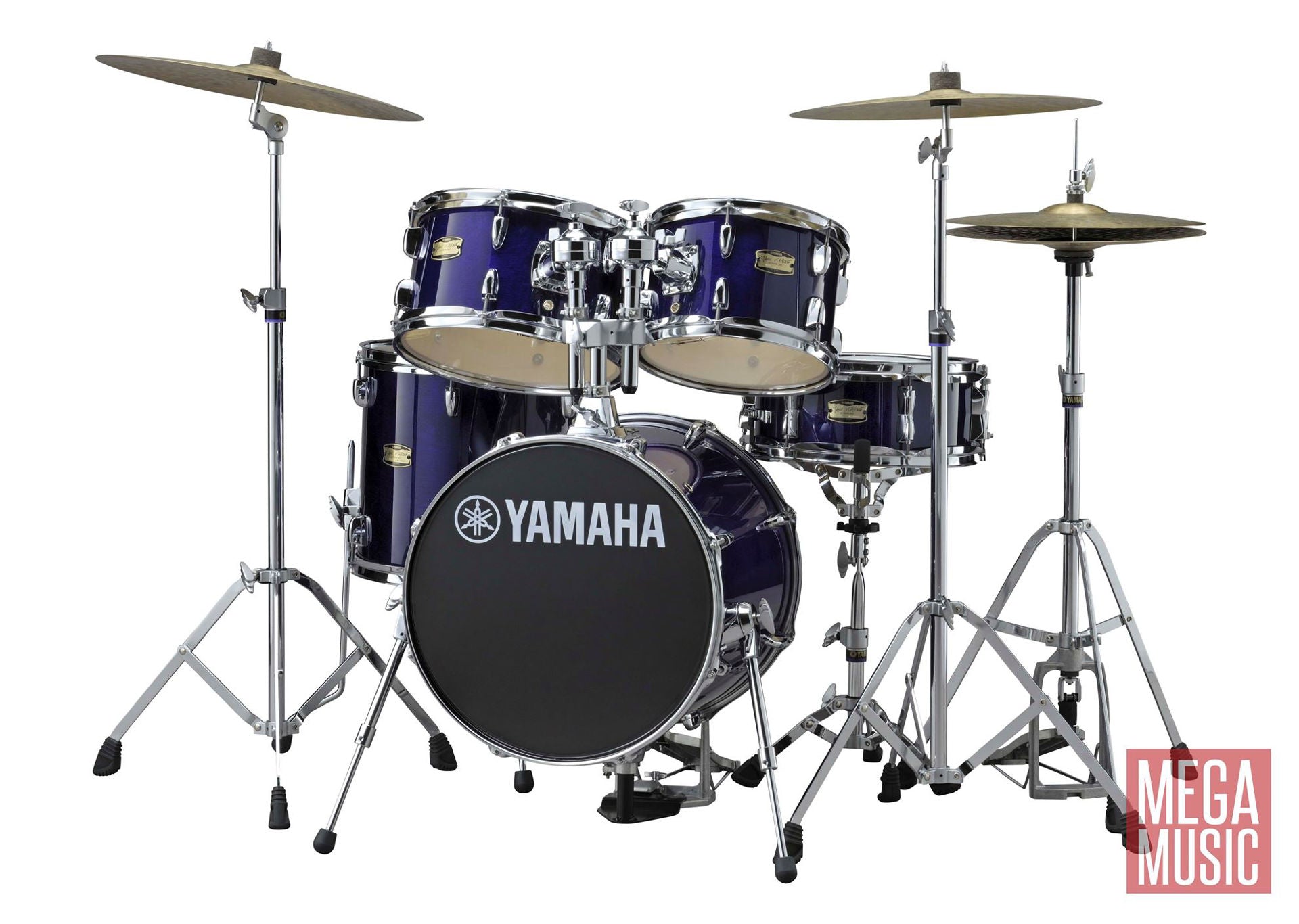 Yamaha Manu Katche Junior Drum Kit in Deep Violet Lacquer