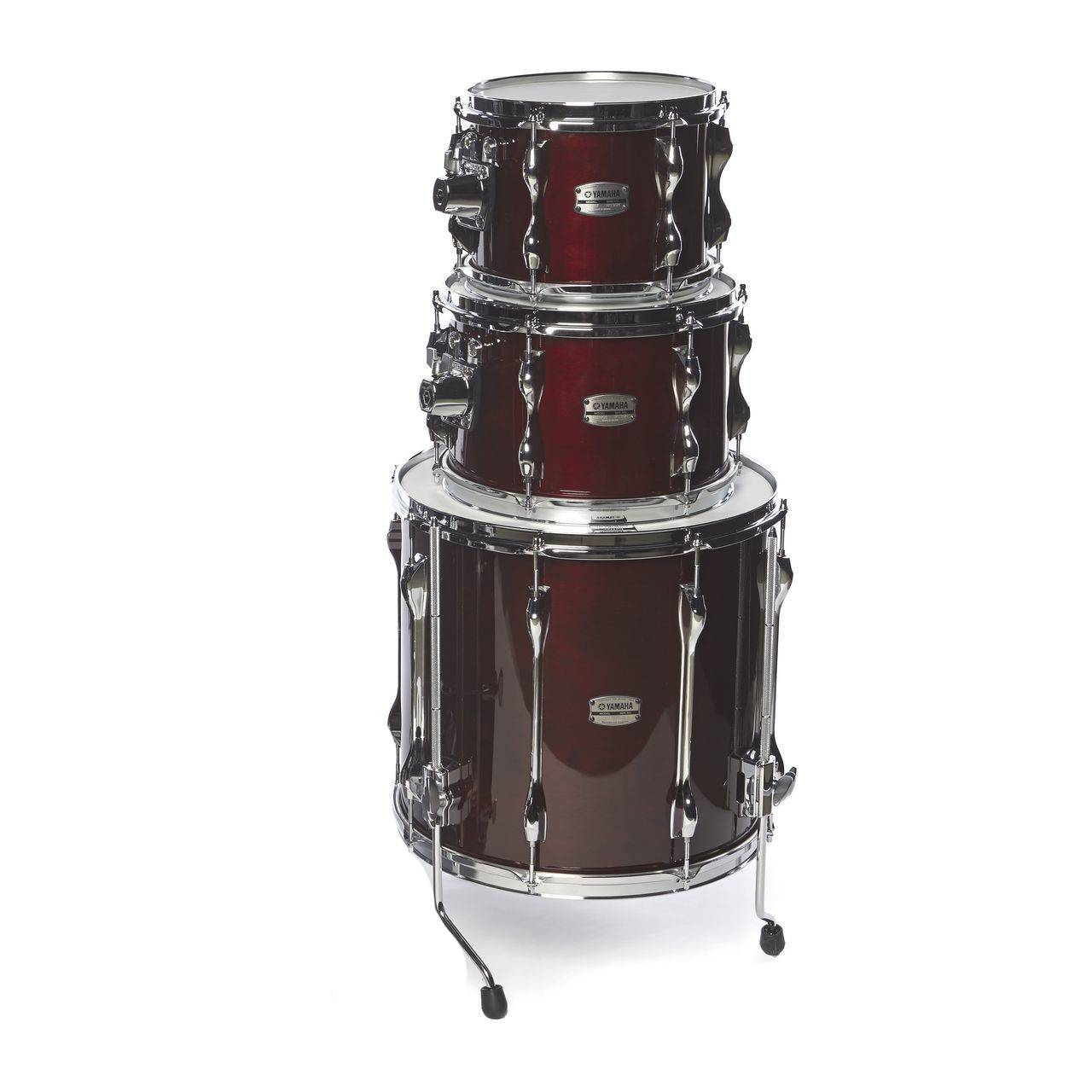 Yamaha Recording Custom 10/12/14 Tom Pack Drum Classic Walnut