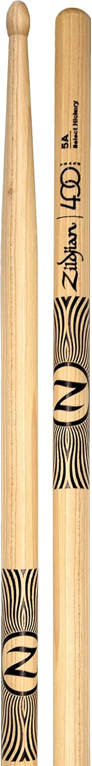 Zildjian LE 400th Anniv. 5A Acorn Drumsticks 60s Rock - Clear/Black