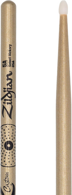 Zildjian Z Custom Ltd Ed. 5A Nylon Tip Drumsticks - Gold Chroma