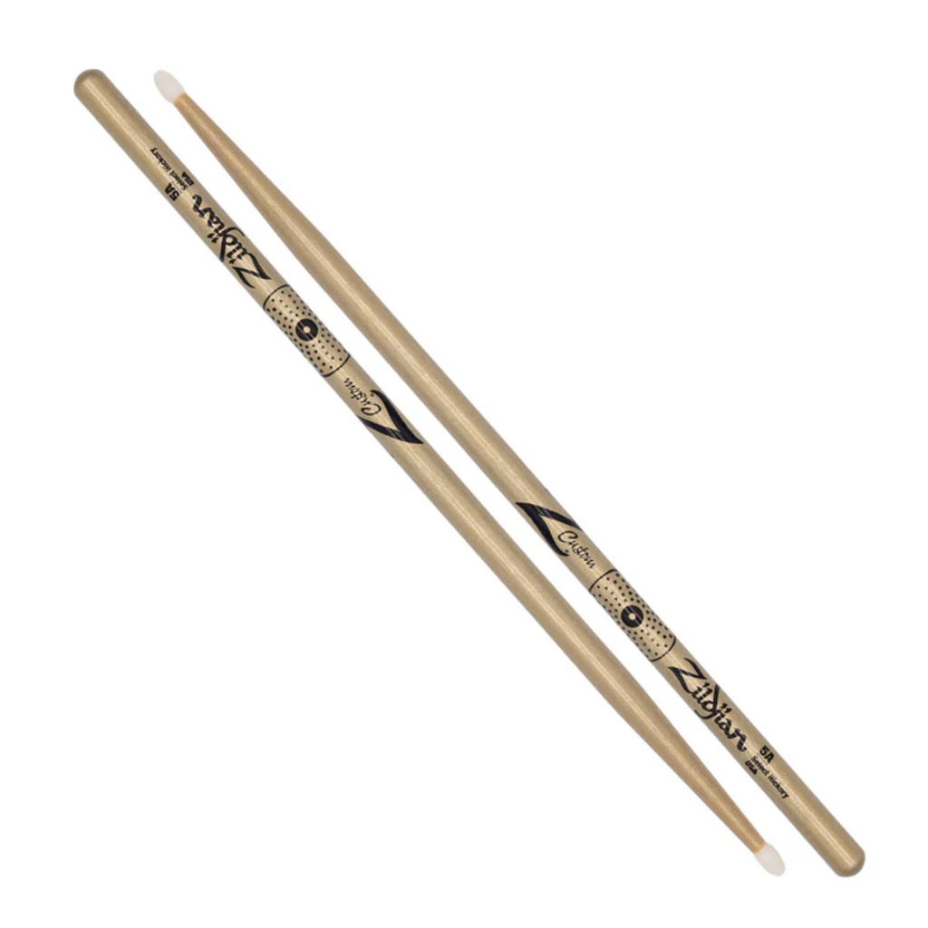 Zildjian Z Custom Ltd Ed. 5A Nylon Tip Drumsticks - Gold Chroma