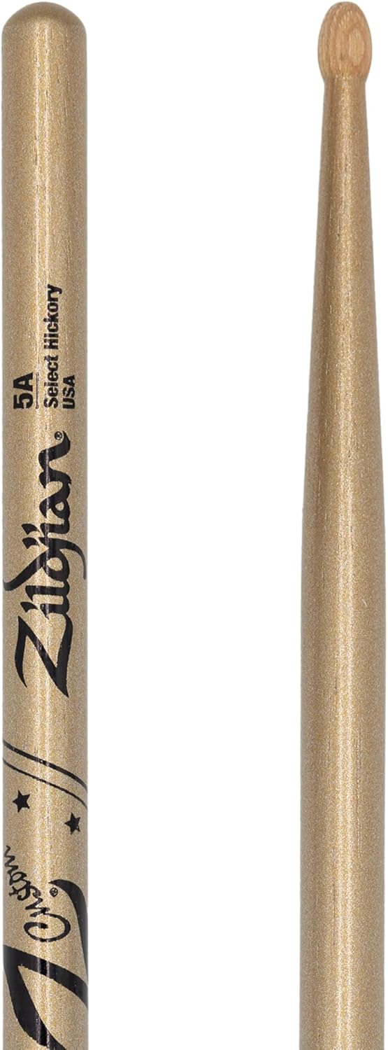 Zildjian Z Custom Ltd Ed. 5A Wood Tip Drumsticks - Gold Chroma