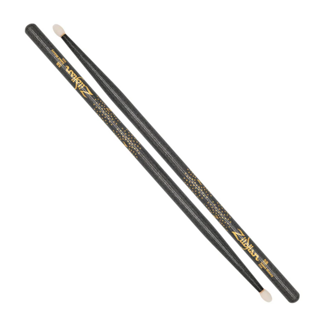 Zildjian Z Custom Ltd Ed. 5B Nylon Tip Drumsticks - Black Chroma