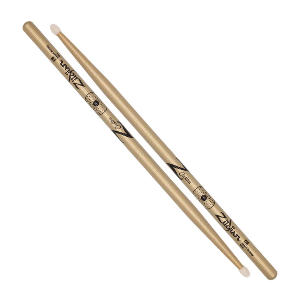 Zildjian Z Custom Ltd Ed. 5B Nylon Tip Drumsticks - Gold Chroma