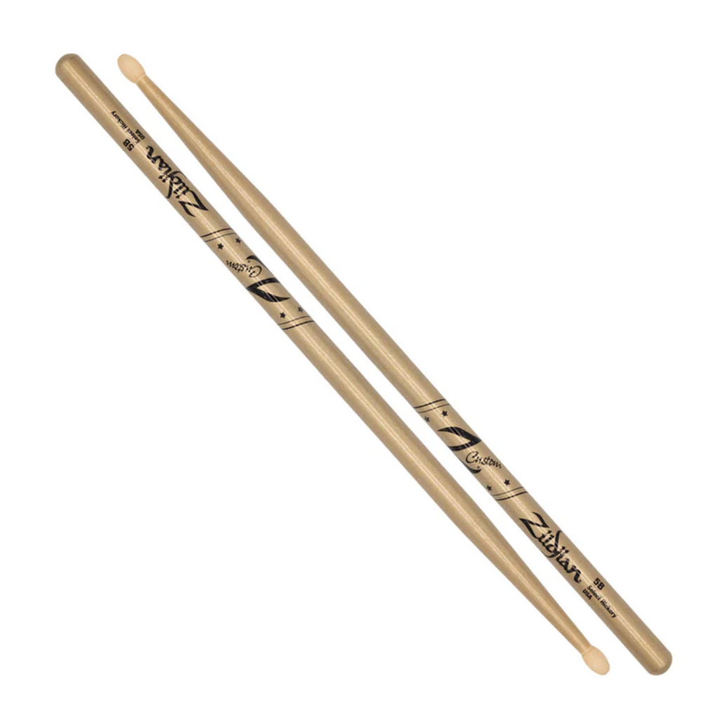 Zildjian Z Custom Ltd Ed. 5B Wood Tip Drumsticks - Gold Chroma