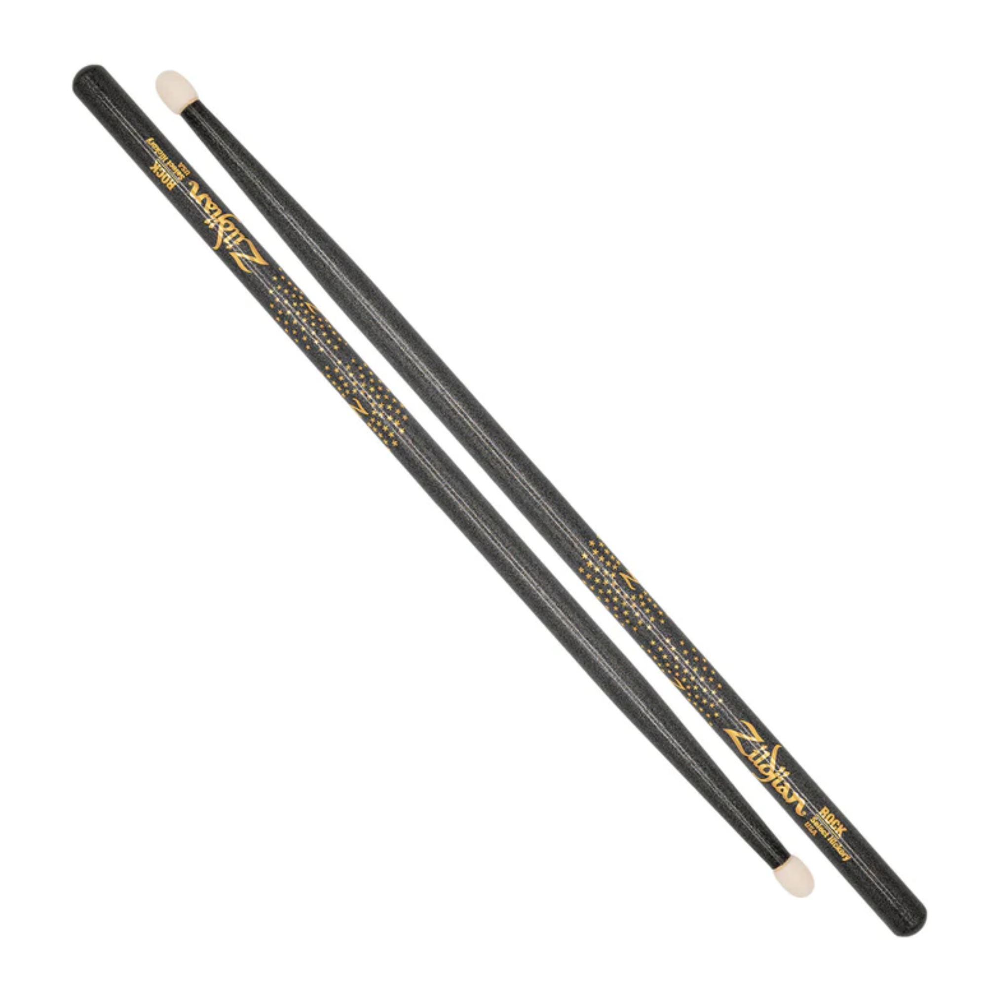 Zildjian Z Custom Ltd Ed. ROCK Nylon Tip Drumsticks - Black Chroma
