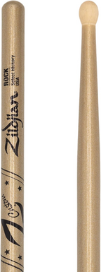 Zildjian Z Custom Ltd Ed. ROCK Wood Tip Drumsticks - Gold Chroma