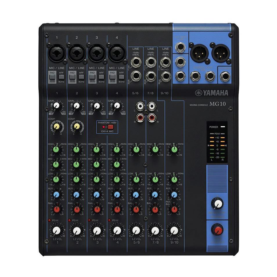 Yamaha MG10 10-Channel Mixing Console