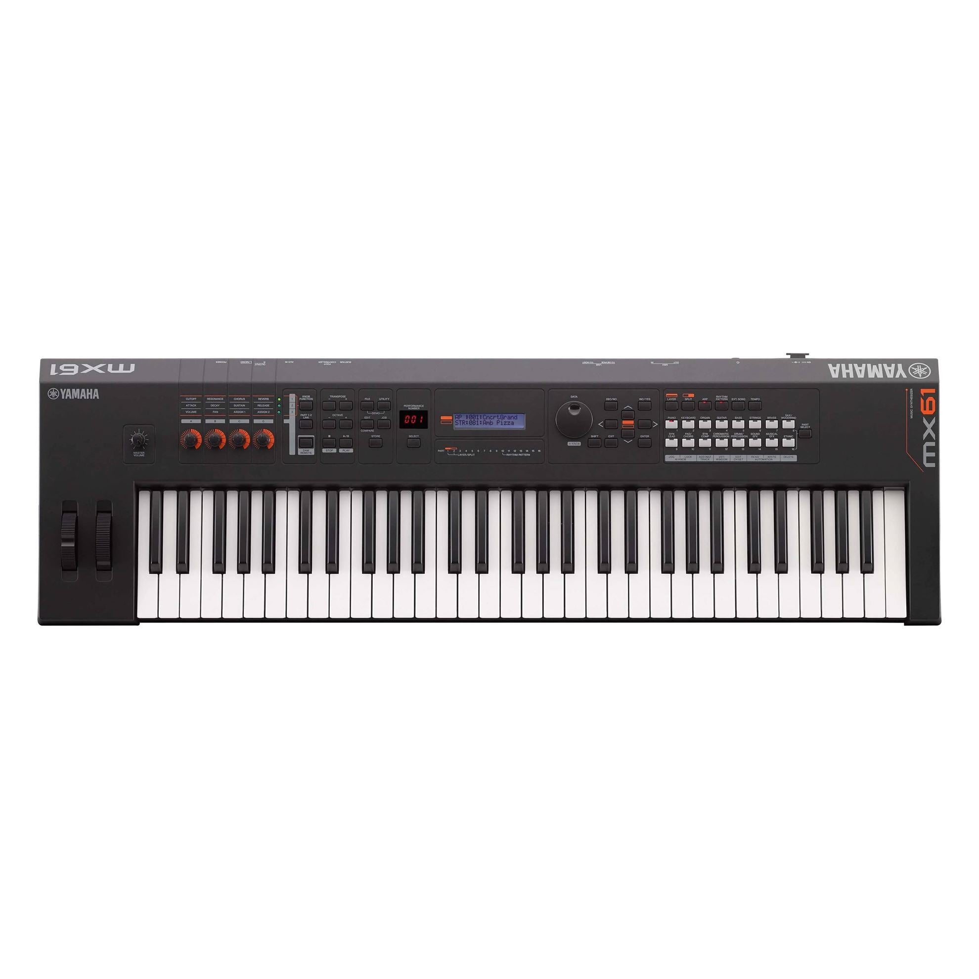 Yamaha MX61 61-Key Synthesizer in Black