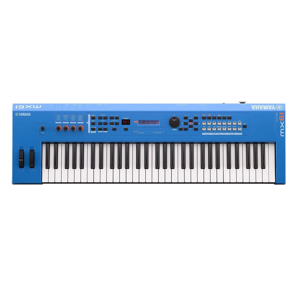 Yamaha MX61 61-Key Synthesizer in Blue
