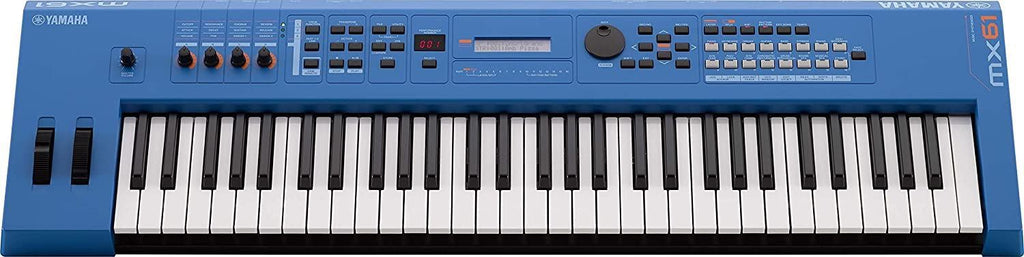 Yamaha MX61 61-Key Synthesizer in Blue