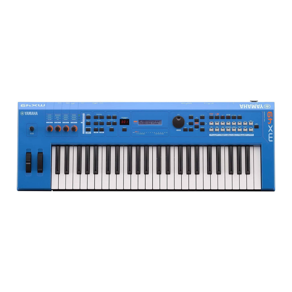 Yamaha MX49 49-Key Synthesizer in Blue