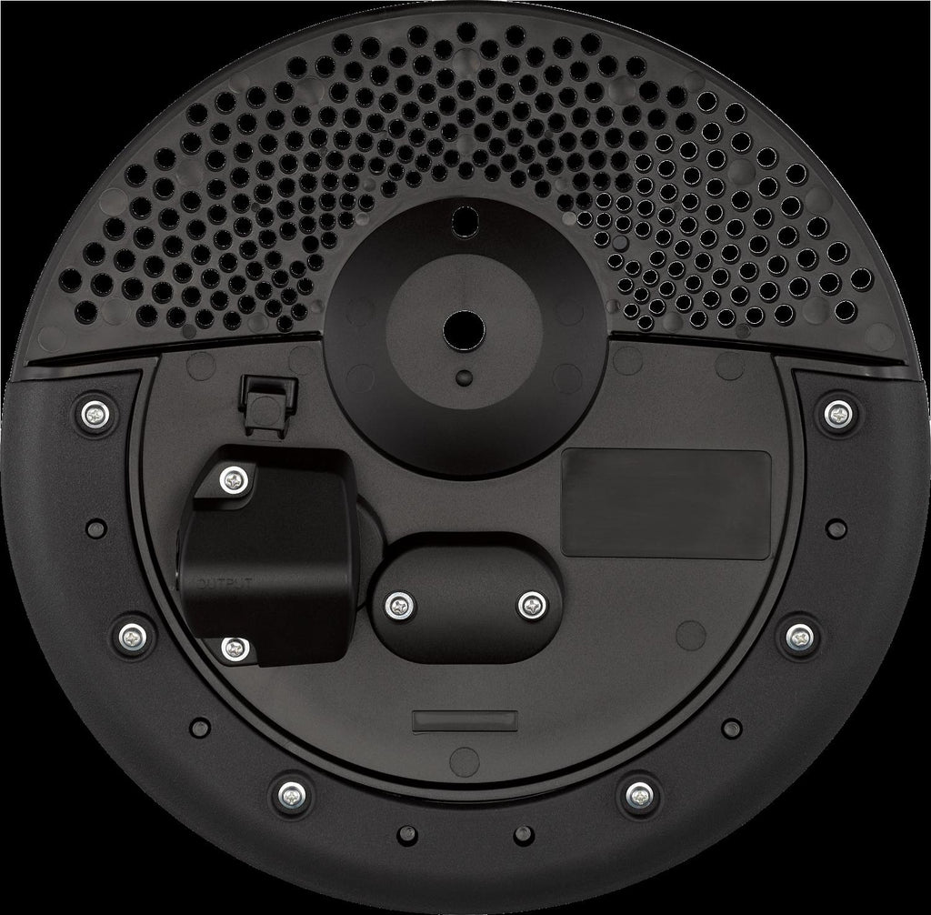 Yamaha PCY95AT electronic drum pad with rubber surface and mounting hardware, designed for drum kits and percussion setups.