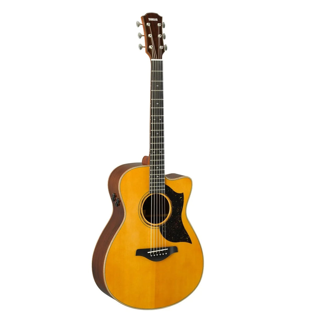 Yamaha AC5R Concert Size Acoustic Guitar with Rosewood Back & Sides & Pickup in Vintage Natural