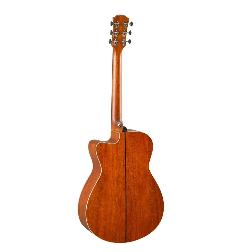 Yamaha AC5M Concert Size Acoustic Guitar with Mahogany Back & Sides & Pickup in Vintage Natural