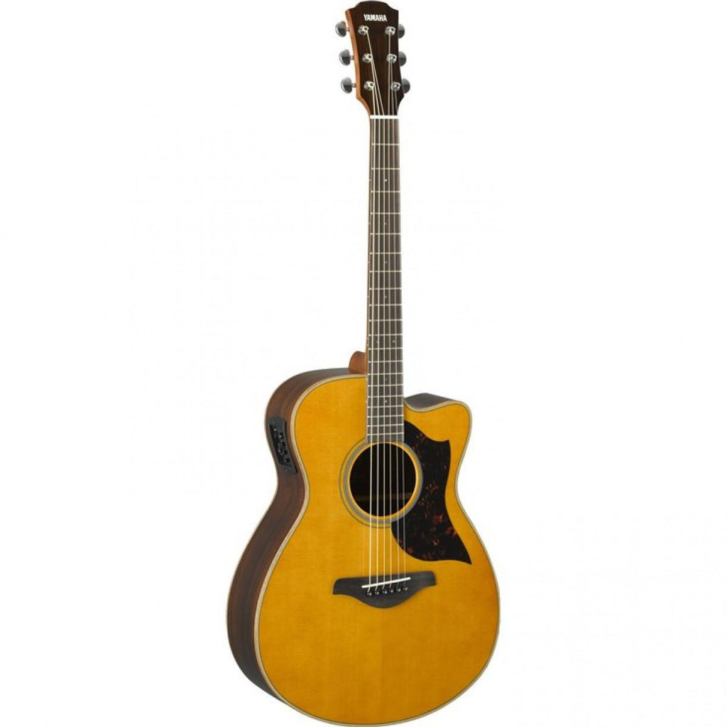 Yamaha AC1R Concert Size Acoustic Guitar with Rosewood Back & Sides & Pickup in Vintage Natural