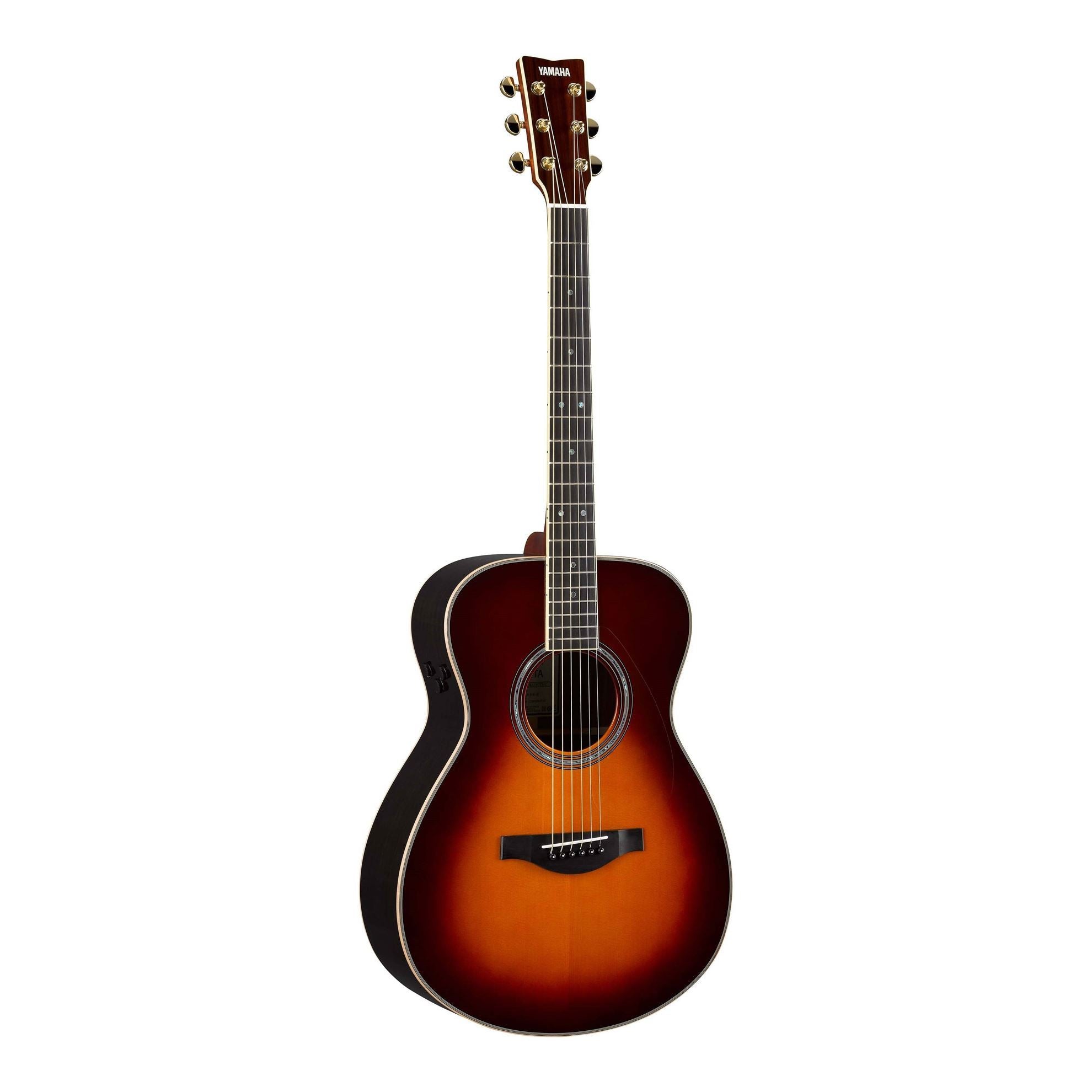 Yamaha LS16TA TransAcoustic Concert Size Acoustic Guitar in Brown Sunburst