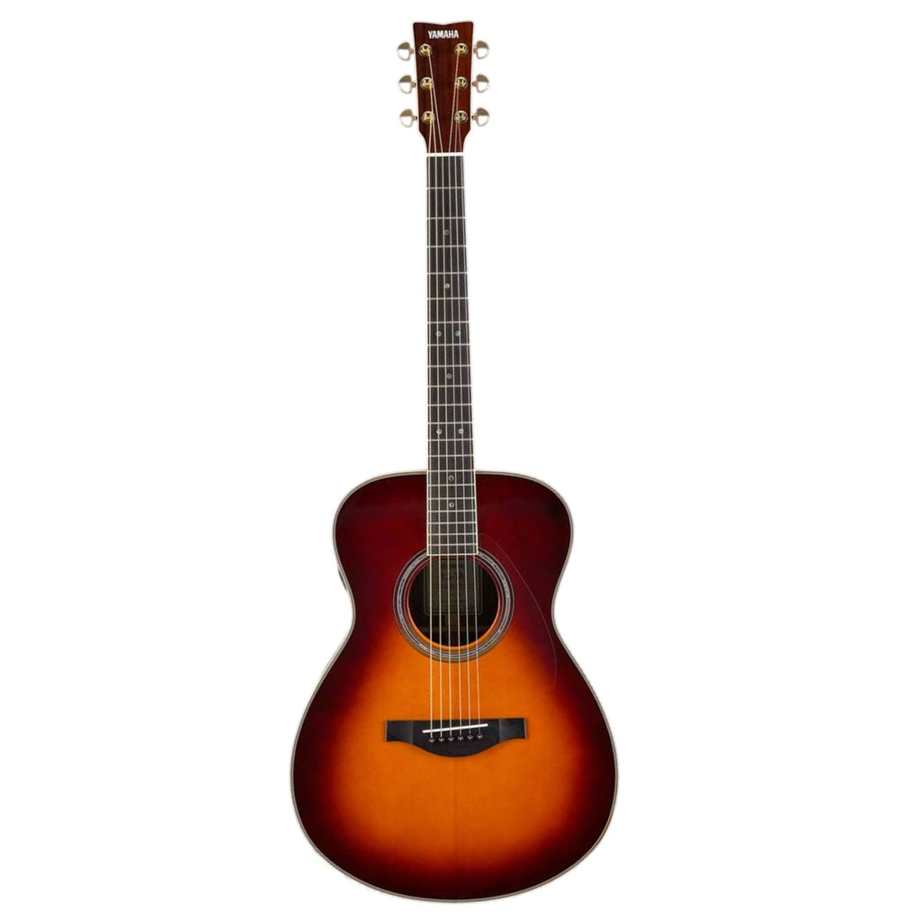 Yamaha LS16TA TransAcoustic Concert Size Acoustic Guitar in Brown Sunburst