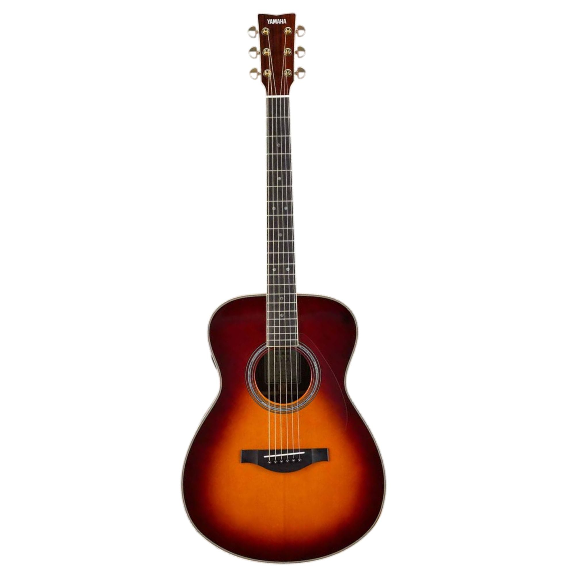 Yamaha LS16TA TransAcoustic Concert Size Acoustic Guitar in Brown Sunburst