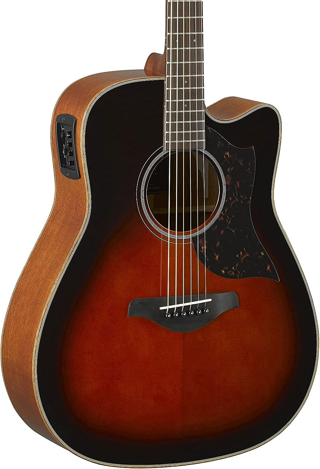 Yamaha A1M Acoustic-Electric Guitar - Tobacco Brown Sunburst