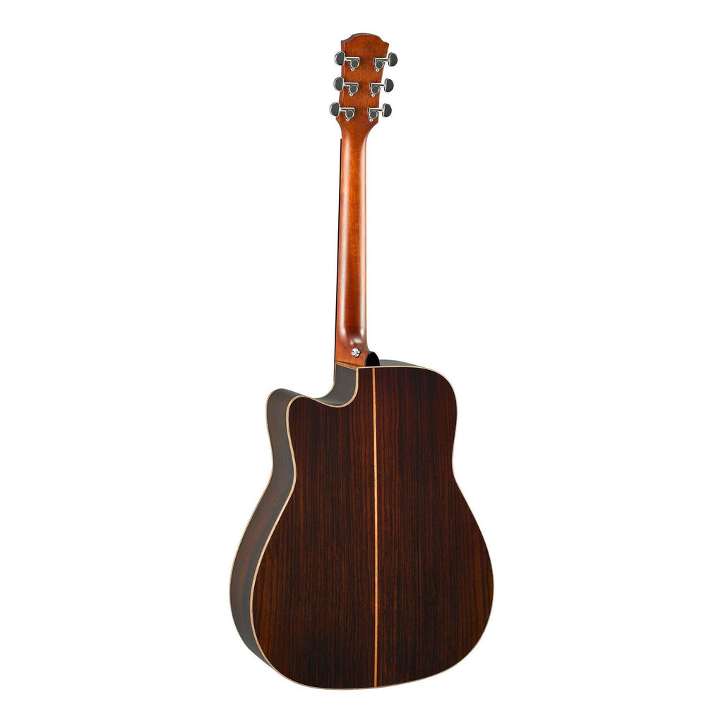 Yamaha A3R Dreadnought Acoustic Guitar with Rosewood Back & Sides & Pickup in Brown Sunburst
