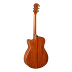 Yamaha AC3M Concert Size Acoustic Guitar with Mahogany Back & Sides & Pickup in Brown Sunburst
