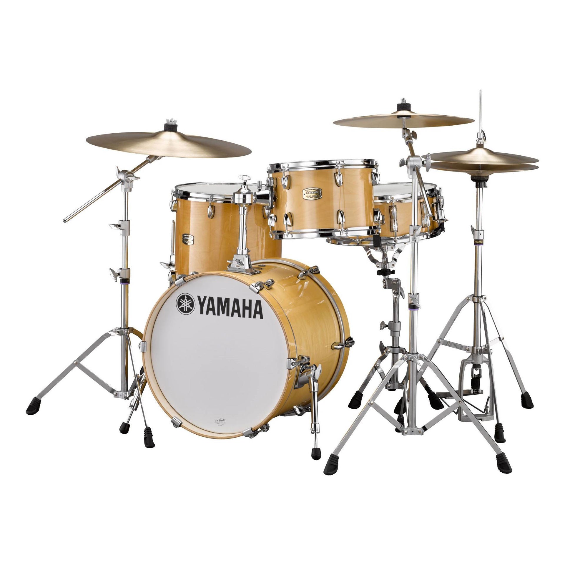 Yamaha Stage Custom Bop 3 Piece Shell Pack Drum Kit Natural Wood