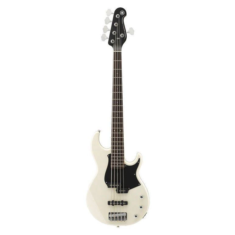 Yamaha BB235 5 String Bass Guitar Vintage White
