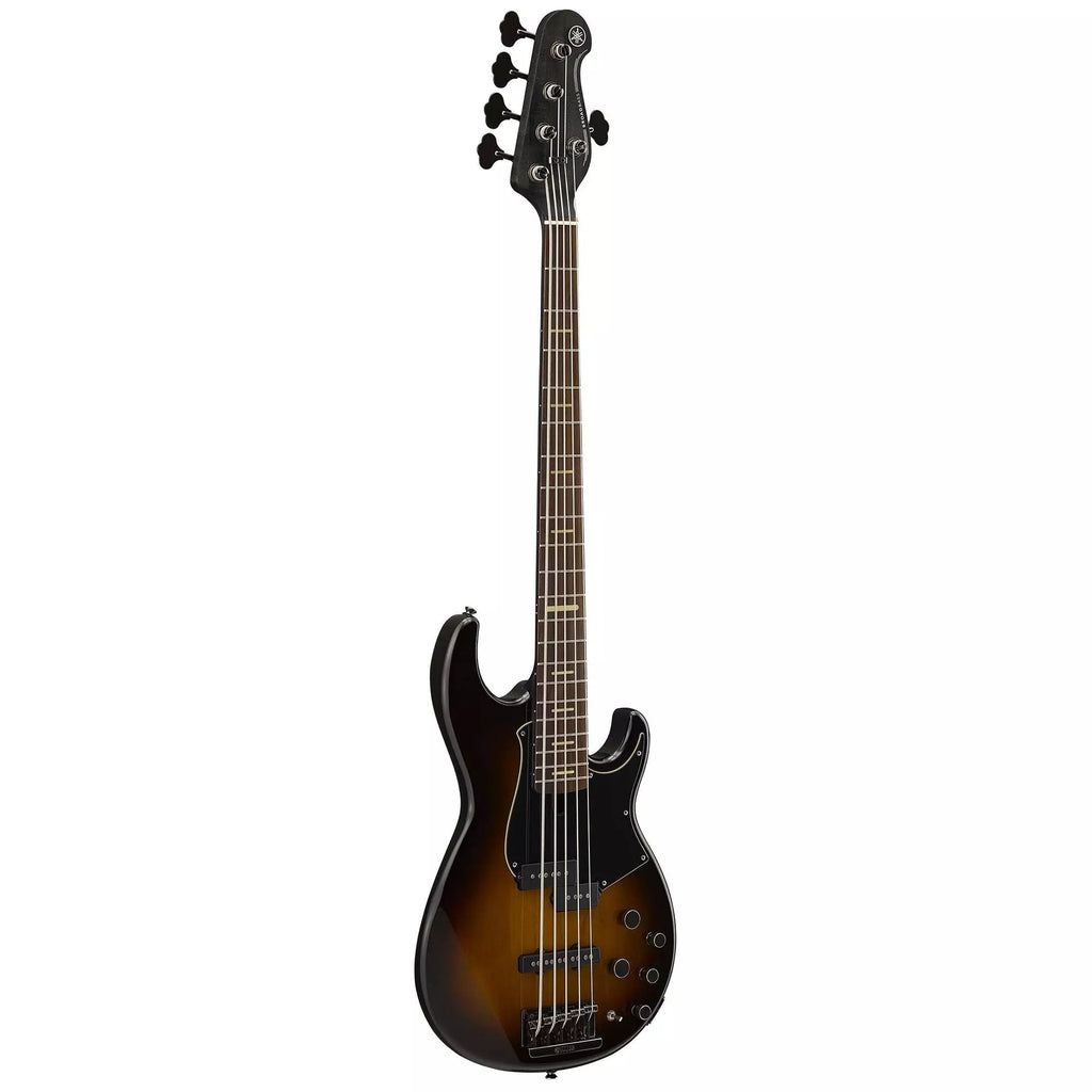 Yamaha BB735A 5 String Bass Guitar Dark Coffee Sunburst
