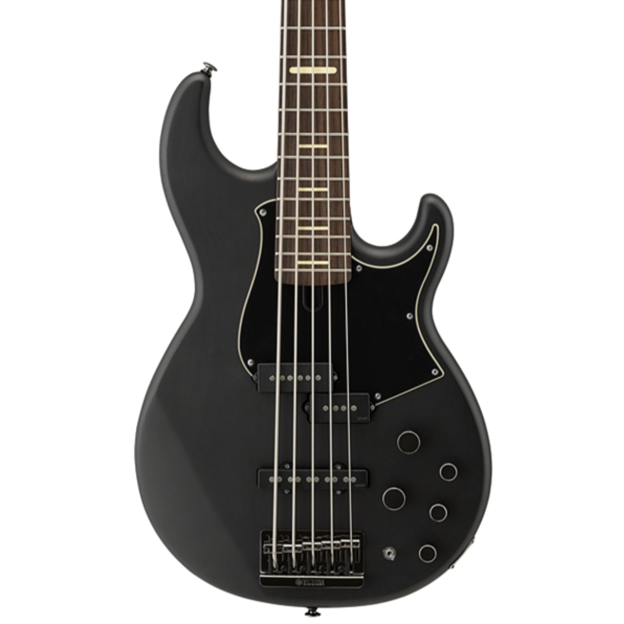 Yamaha BB735A 5 String Bass Guitar Matte Trans Black