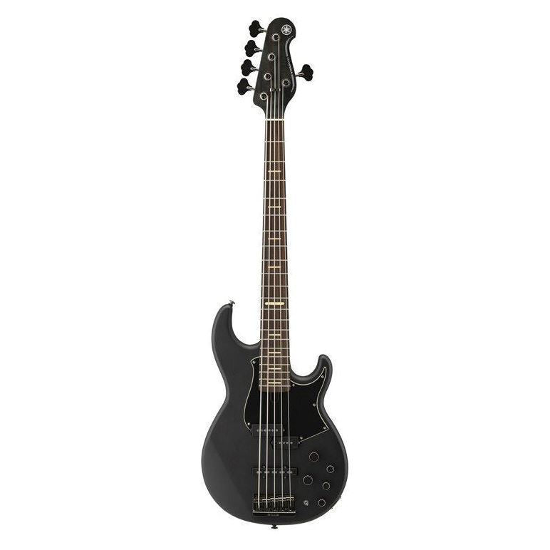 Yamaha BB735A 5 String Bass Guitar Matte Trans Black
