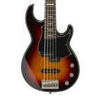 Yamaha BBP35 5-String Electric Bass Guitar with Rosewood Fingerboard in Vintage Sunburst