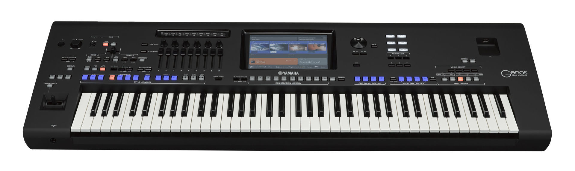 Yamaha GENOS 76-Note Digital Workstation Keyboard